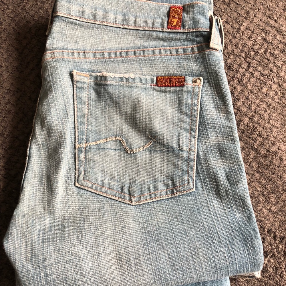 7 for all mankind bootcut size 29